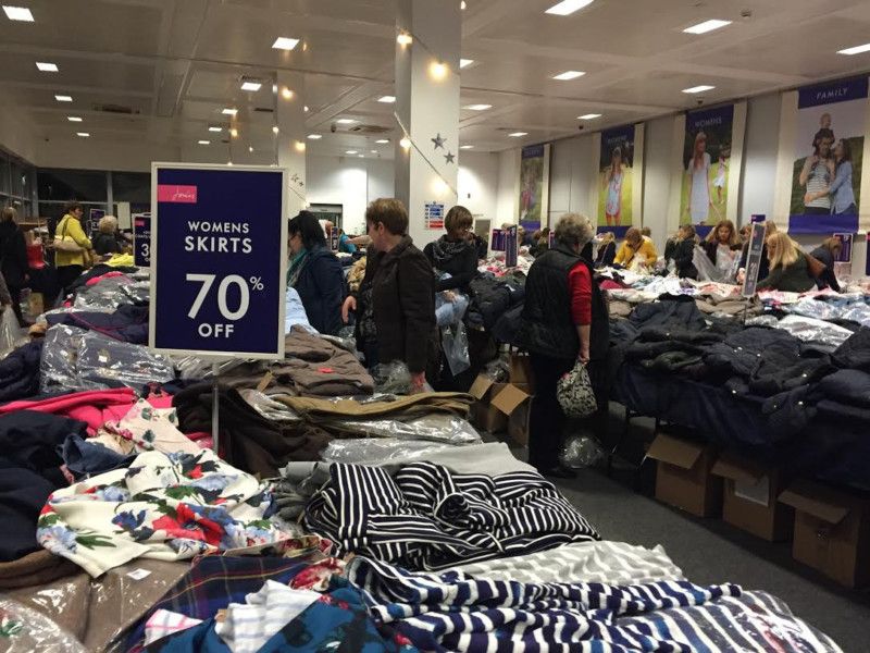 Joules clothing outlet sale